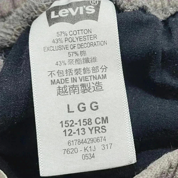 Levi's Knit Jogger Sweatpants Youth size L - Picture 7 of 8